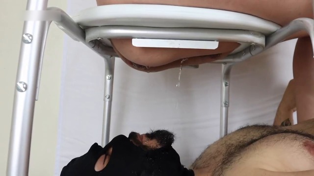 Mike Drinking My Golden Juice And Looking For His Meal In My Ass