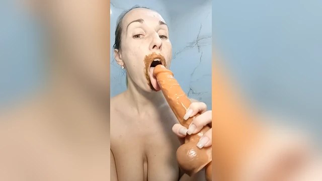 poop on my chest poop in my mouth