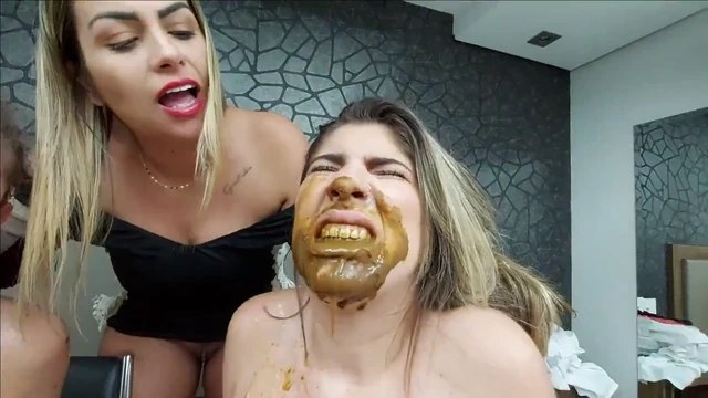 Scat Kisses3 Top Babes- I Like To See How You Girls Kiss With My Luxus Shit In Your Mouth