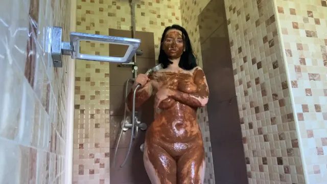 Washing off after shit session
